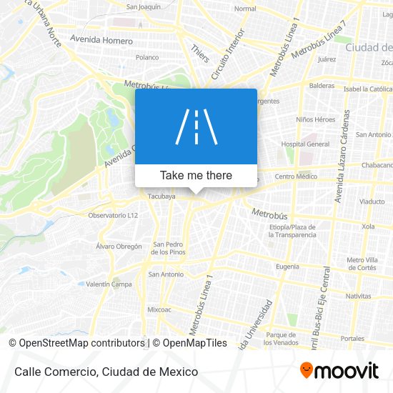 Calle Comercio map
