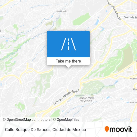 Calle Bosque De Sauces map