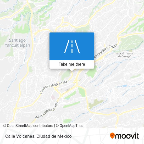 Mapa de Calle Volcanes