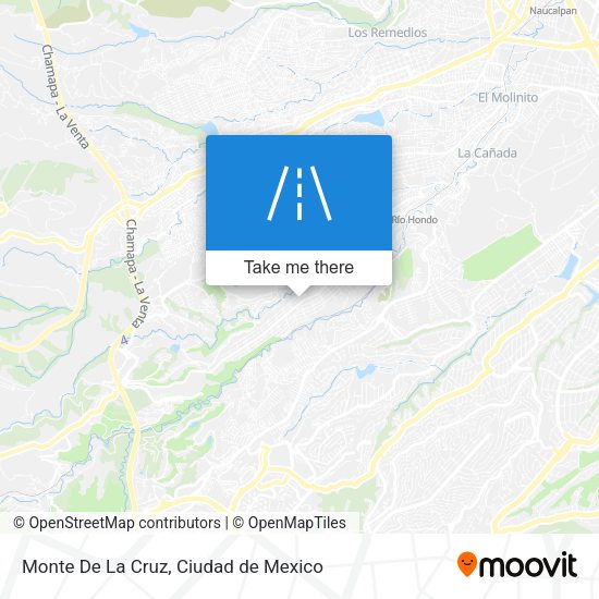 Mapa de Monte De La Cruz