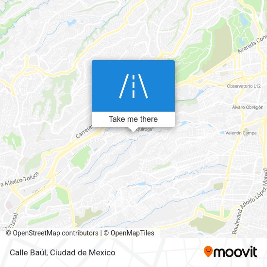 Mapa de Calle Baúl