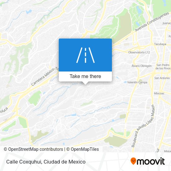 Mapa de Calle Coxquhui