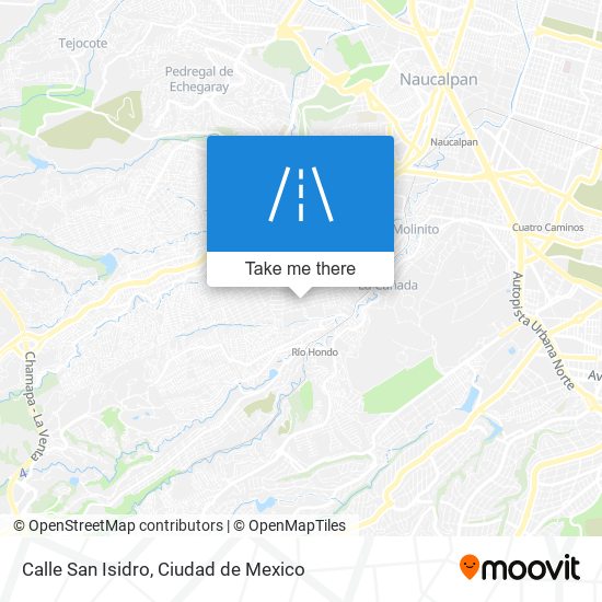 Calle San Isidro map