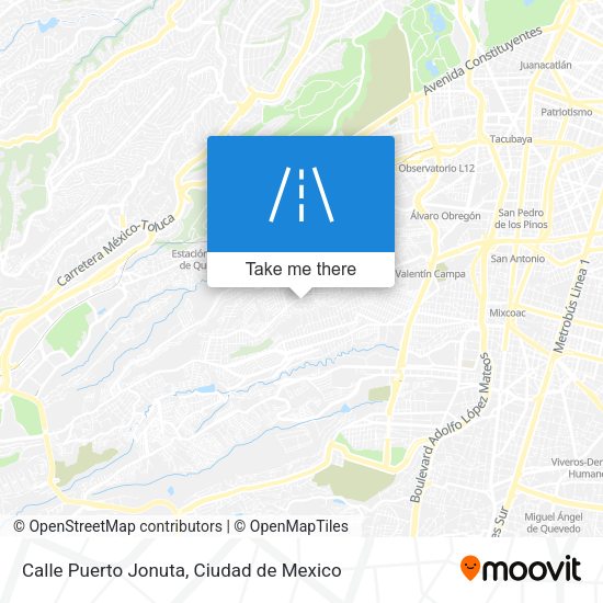 Calle Puerto Jonuta map