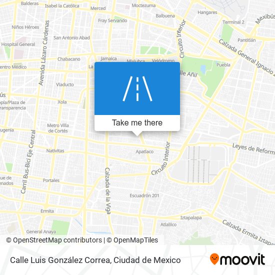 Mapa de Calle Luis González Correa