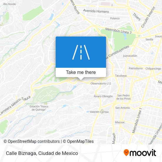 Mapa de Calle Biznaga