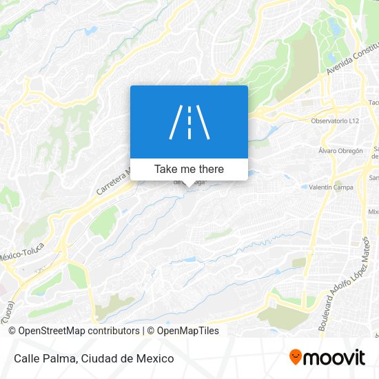 Mapa de Calle Palma
