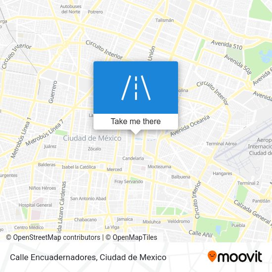 Calle Encuadernadores map