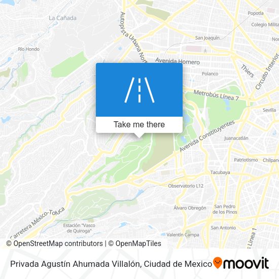 Privada Agustín Ahumada Villalón map