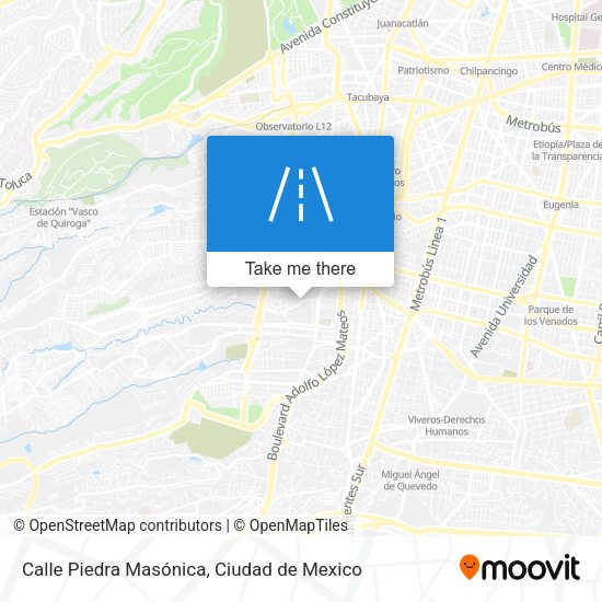 Calle Piedra Masónica map
