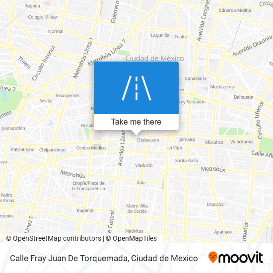 Calle Fray Juan De Torquemada map