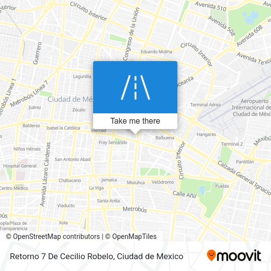 Retorno 7 De Cecilio Robelo map