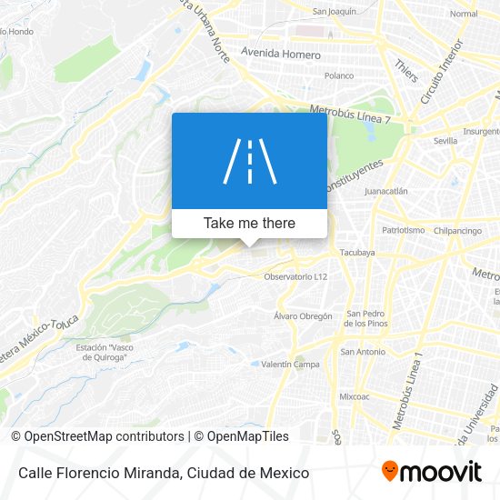 Mapa de Calle Florencio Miranda