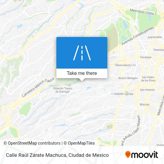 Calle Raúl Zárate Machuca map