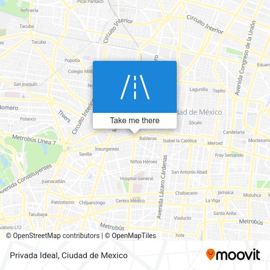 Privada Ideal map