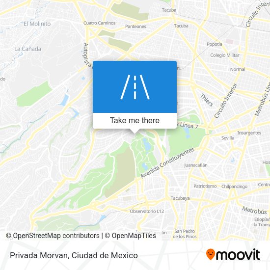 Privada Morvan map