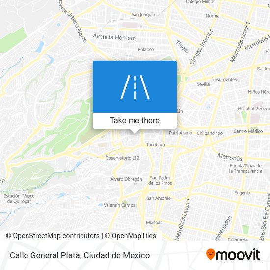 Calle General Plata map