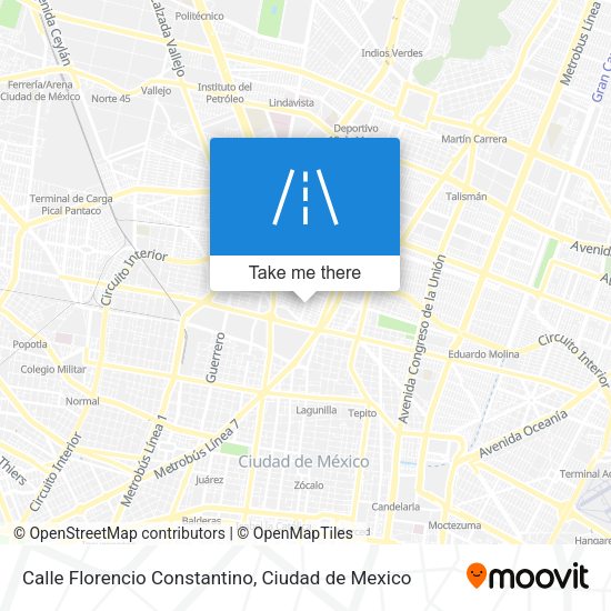 Calle Florencio Constantino map
