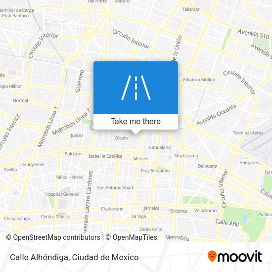 Calle Alhóndiga map