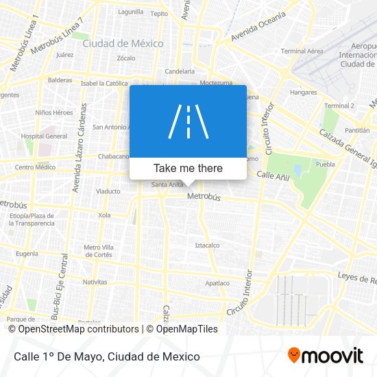 Calle 1º De Mayo map