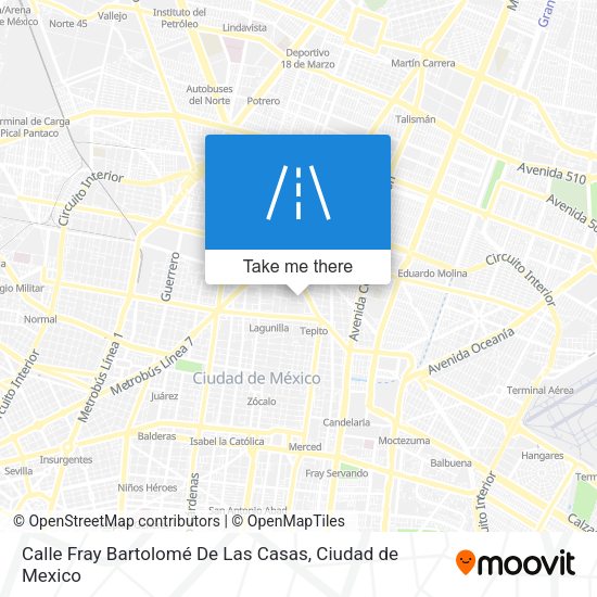 Calle Fray Bartolomé De Las Casas map