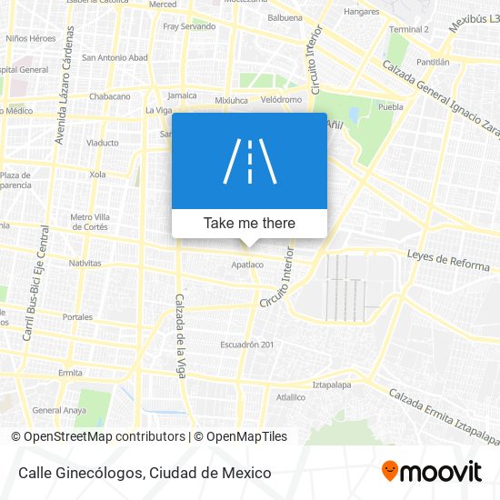 Calle Ginecólogos map