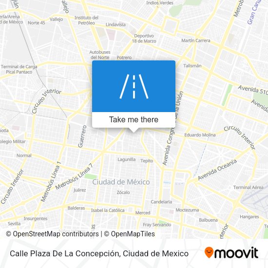 Calle Plaza De La Concepción map