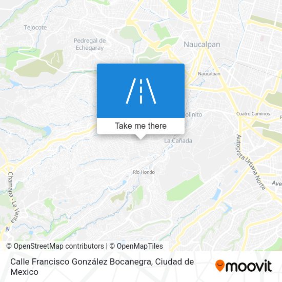 Mapa de Calle Francisco González Bocanegra