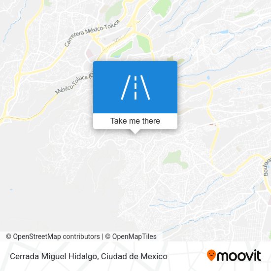 Cerrada Miguel Hidalgo map