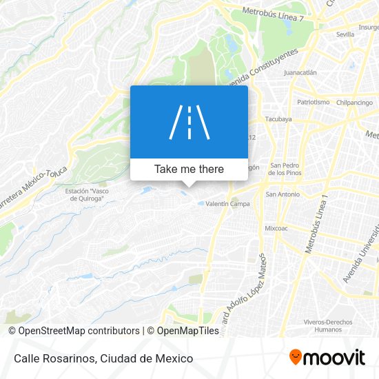 Calle Rosarinos map
