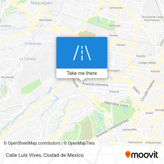Calle Luis Vives map