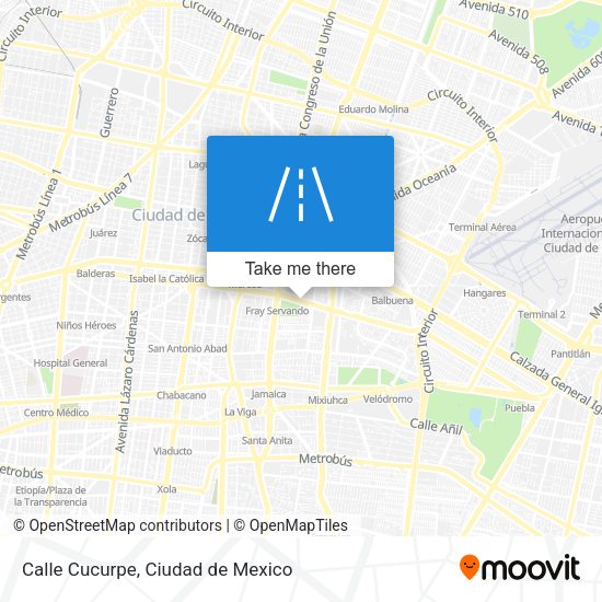 Calle Cucurpe map