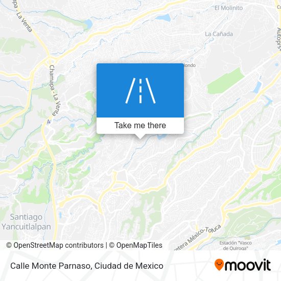 Calle Monte Parnaso map