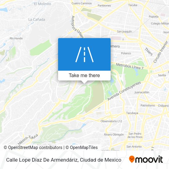 Calle Lope Díaz De Armendáriz map