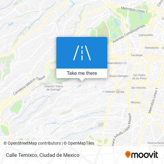 Mapa de Calle Temixco