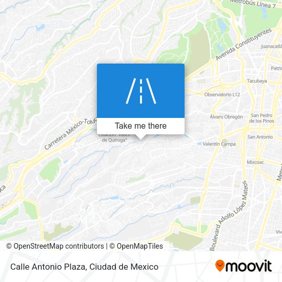 Calle Antonio Plaza map