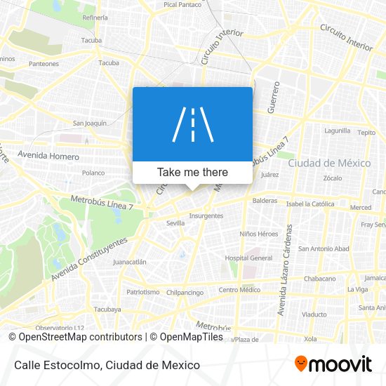 Calle Estocolmo map