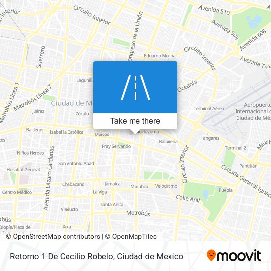 Mapa de Retorno 1 De Cecilio Robelo