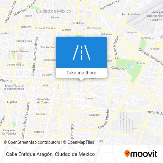 Calle Enrique Aragón map