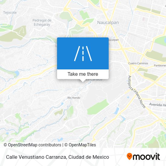 Mapa de Calle Venustiano Carranza