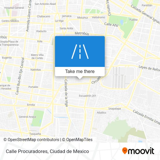 Calle Procuradores map