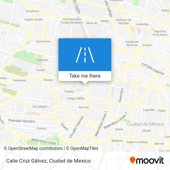 Calle Cruz Gálvez map