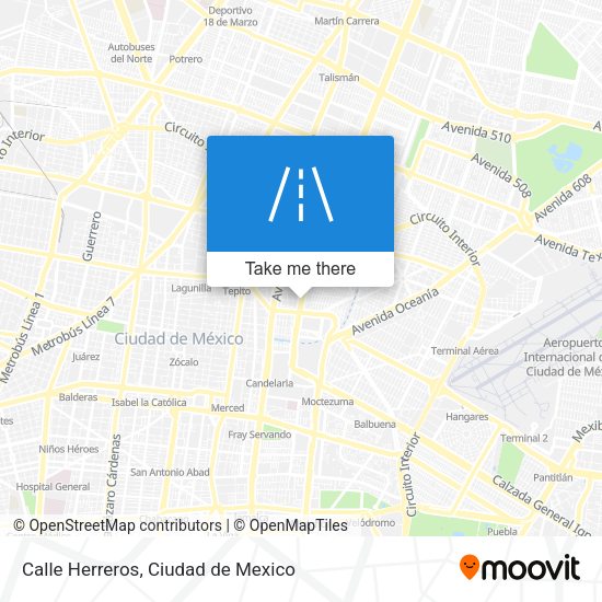 Mapa de Calle Herreros