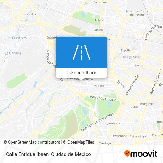 Calle Enrique Ibsen map
