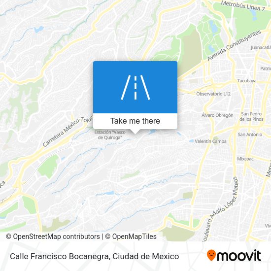 Calle Francisco Bocanegra map