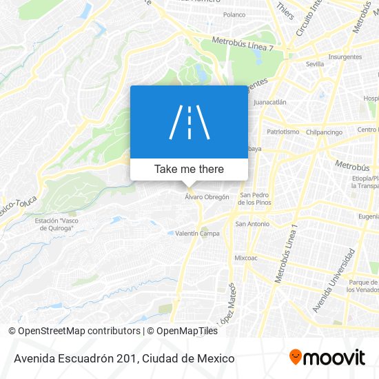 Avenida Escuadrón 201 map