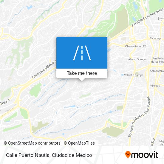 Calle Puerto Nautla map