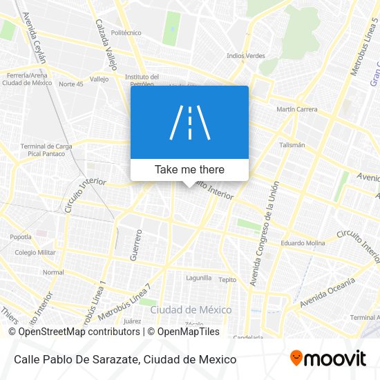 Mapa de Calle Pablo De Sarazate