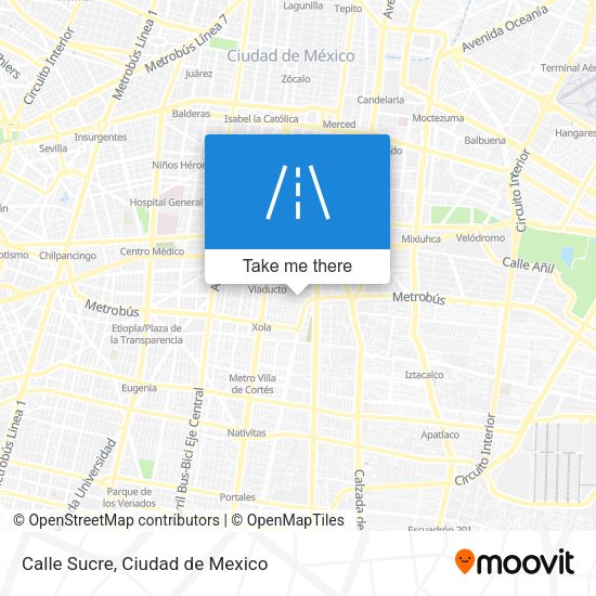Mapa de Calle Sucre