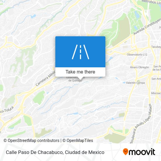 Calle Paso De Chacabuco map